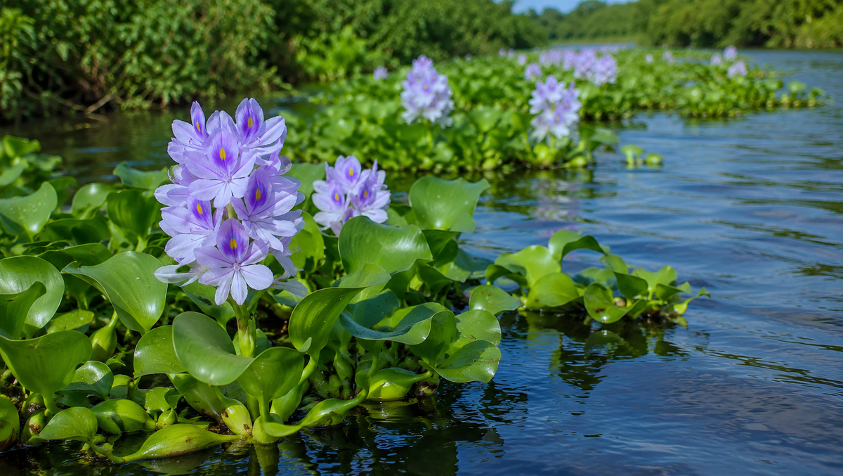 Jacinthe d'eau tressée