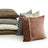Coussin carré lin bio