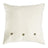 Coussin carré lin ecru