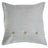 Coussin carré lin gris