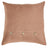 Coussin carré lin chataigne