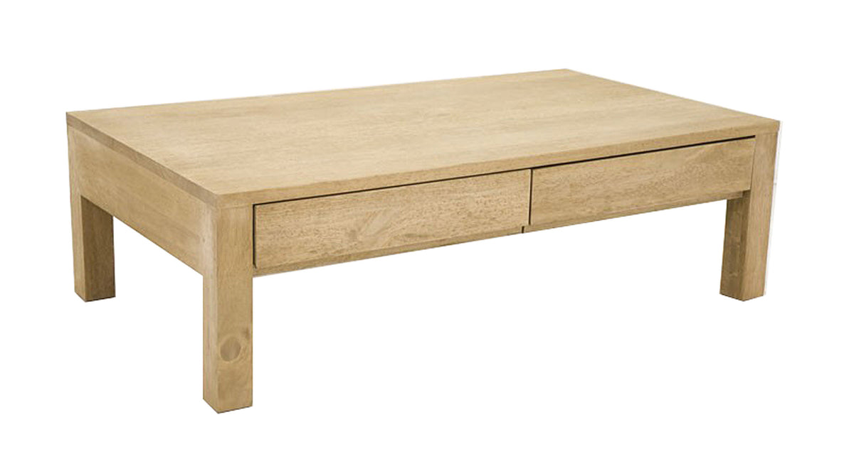 Table basse rectangle tiroirs
