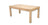 Table à manger en bois massif finition écologique