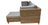 Canapé d'angle naturel convertible Tandem