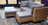 Canapé d'angle naturel convertible Tandem