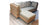 Canapé d'angle naturel convertible Tandem
