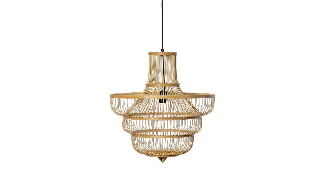 Luminaire en bambou CATY
