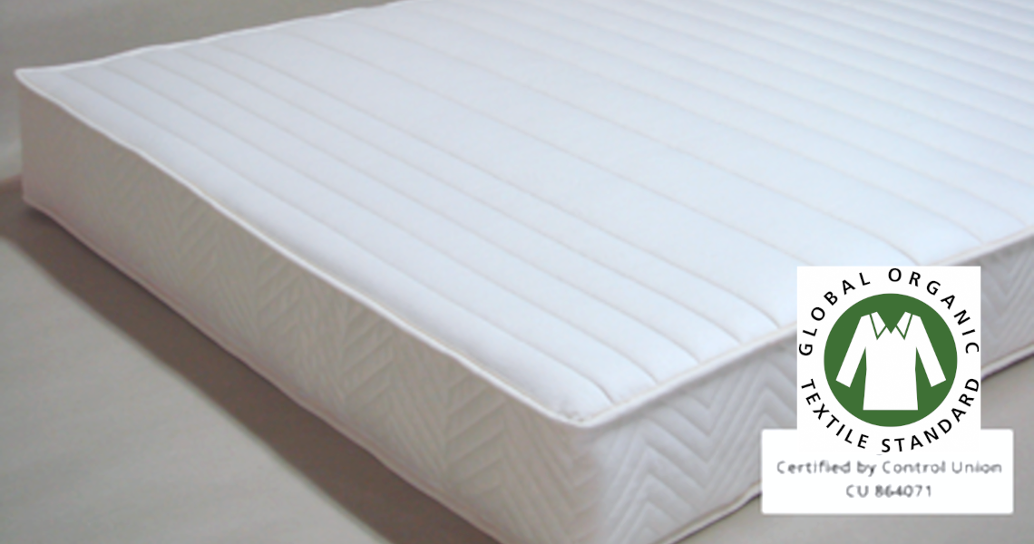 Matelas en latex naturel confort au choix : souple ou ferme.  Coutil en laine ou coton