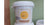Seau de peinture écologique 1 L avec étiquette jaune “JAUNE 101” et inscriptions “Peinture naturelle” et “anachromie” sur fond c