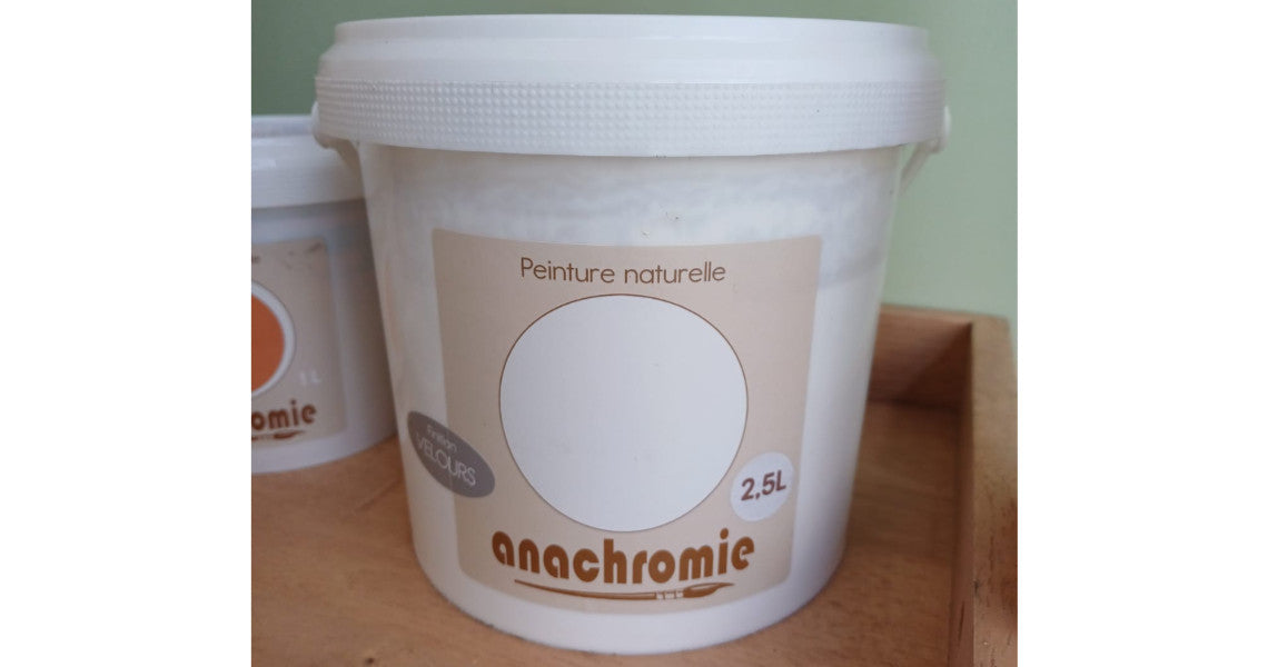 Peinture blanc VELOURS écologique