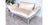 Divan Leo 1 place avec coussins épais ultra naturels et cadre en bois massif aux finitions écologiques gris clair. Colori revête