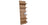 Étagère murale décorative en bois massif clair à 7 niveaux