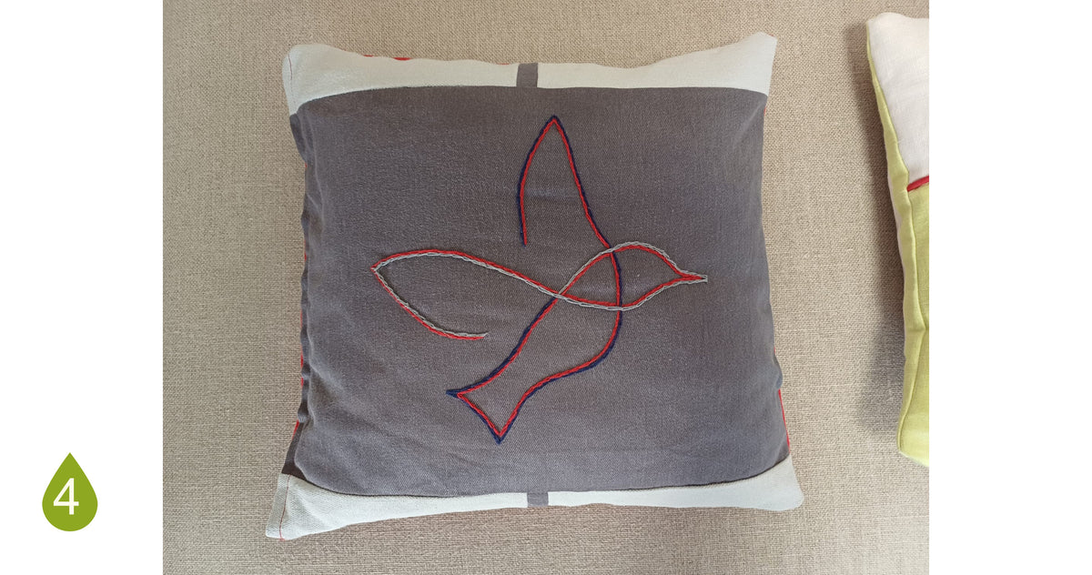 Housse de coussin BIO Harmonie Naturelle