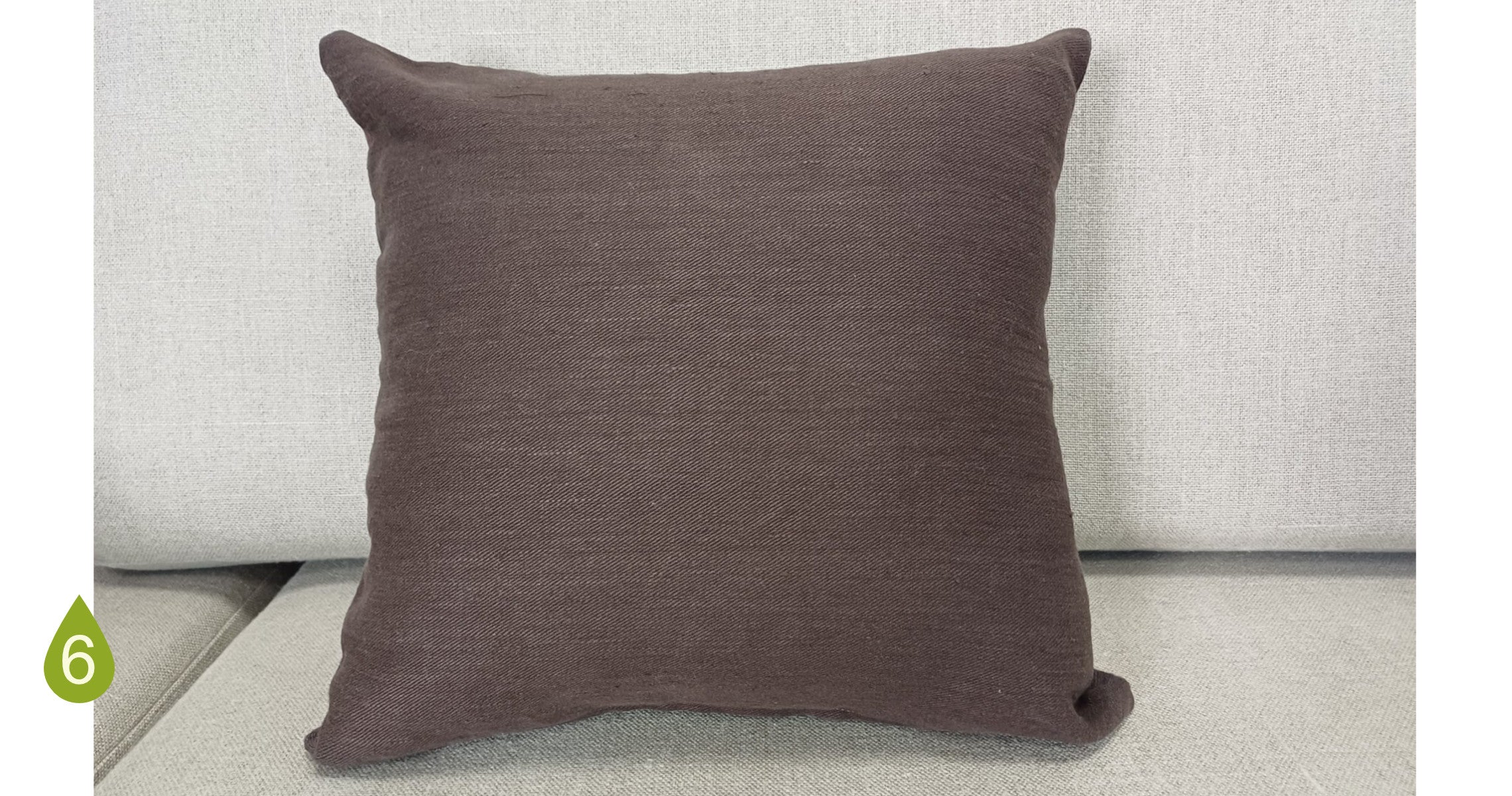 Housse de coussin BIO Harmonie Naturelle