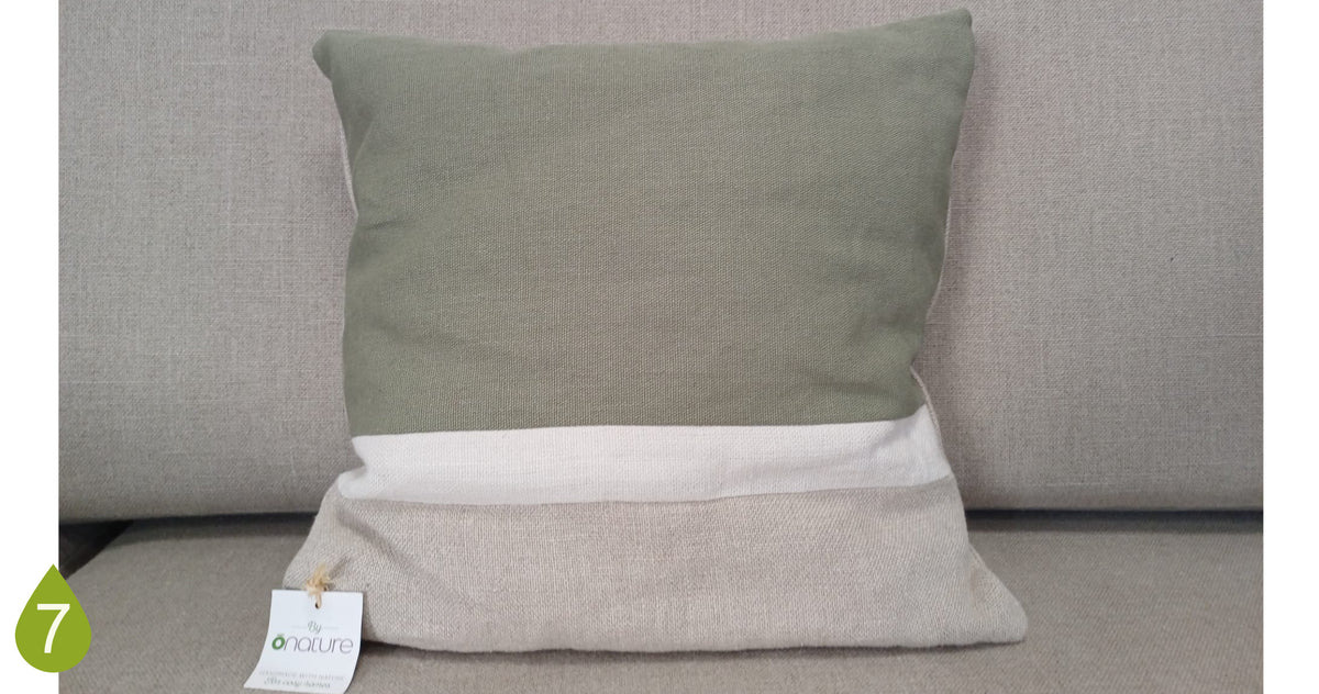 Housse de coussin BIO Harmonie Naturelle