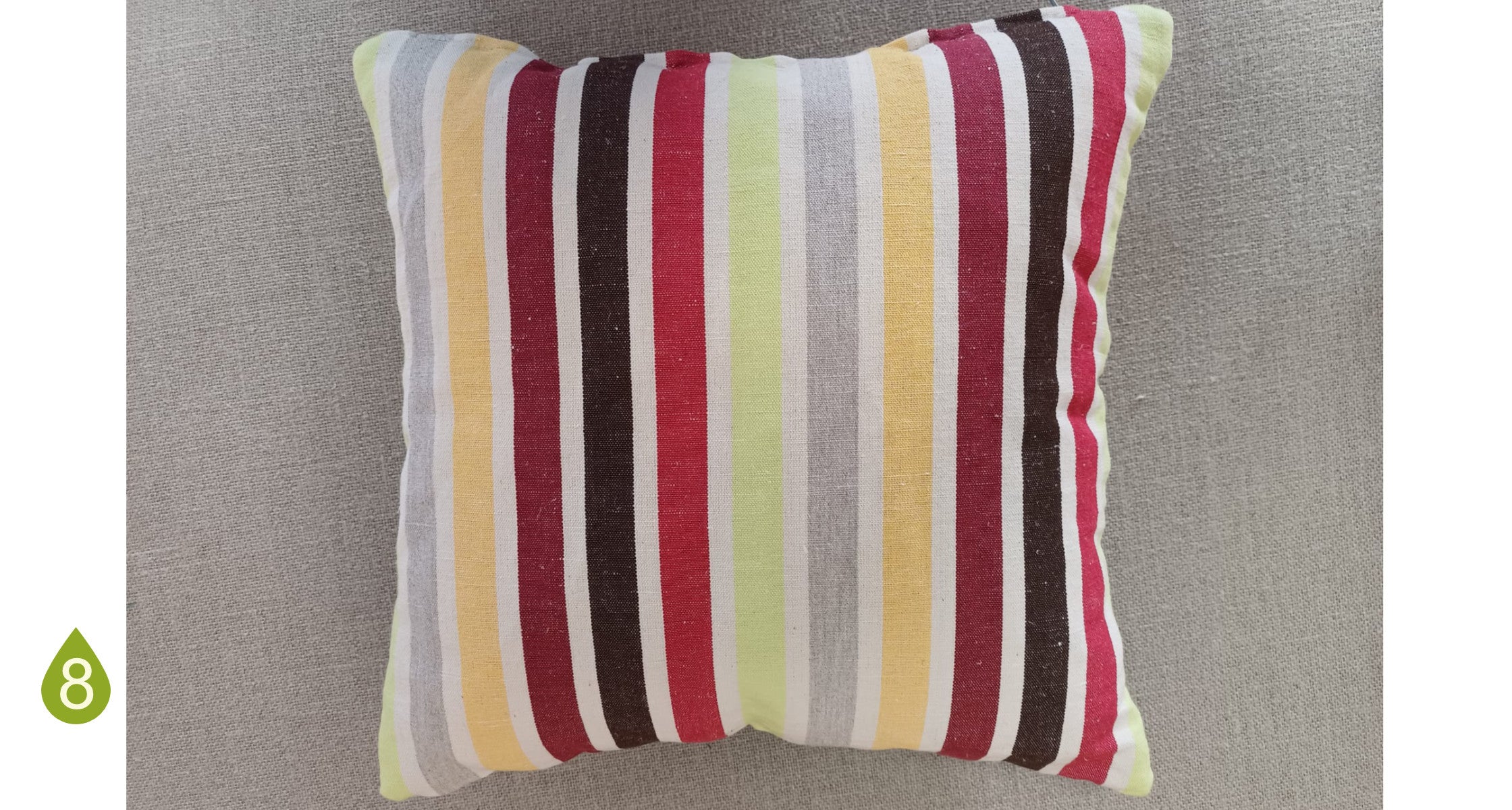 Housse de coussin BIO Harmonie Naturelle
