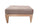 Repose-pied en bois naturel avec coussin en lin, plusieurs coloris, style épuré, Made in France, bio.