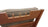 Appui-tête en bois naturel avec coussin en lin beige en kapok, déhoussable et lavable, modulable - fabrication française