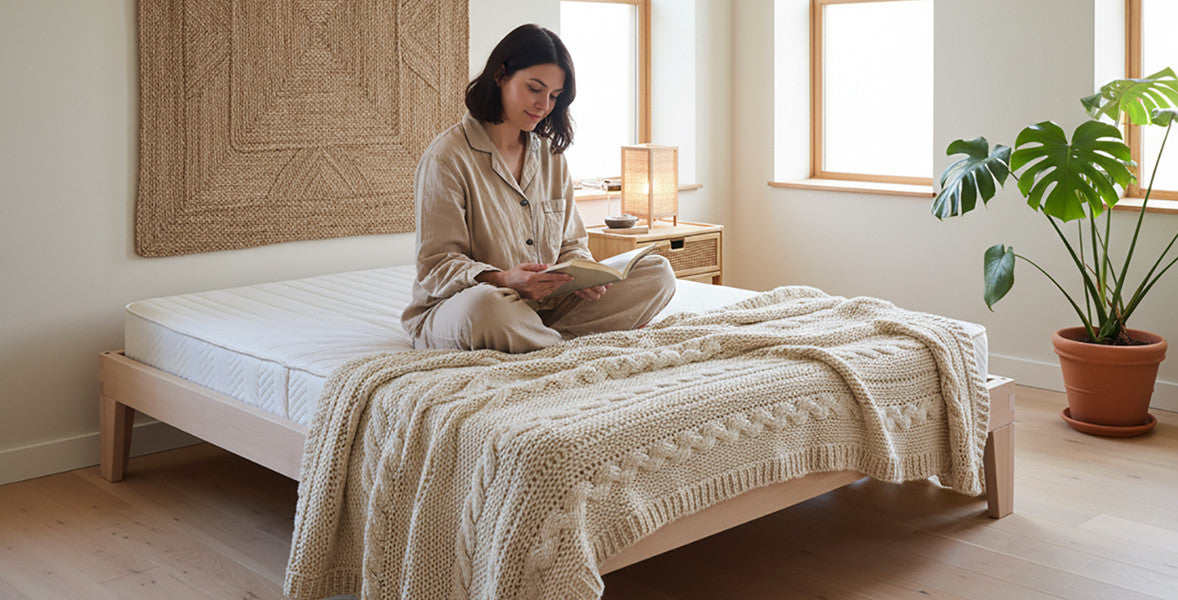 Matelas latex pour un soutien ferme avec accueil souple et tonique
