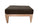 Repose-pied en bois de hêtre, coussin en lin et latex Made in France, bio.