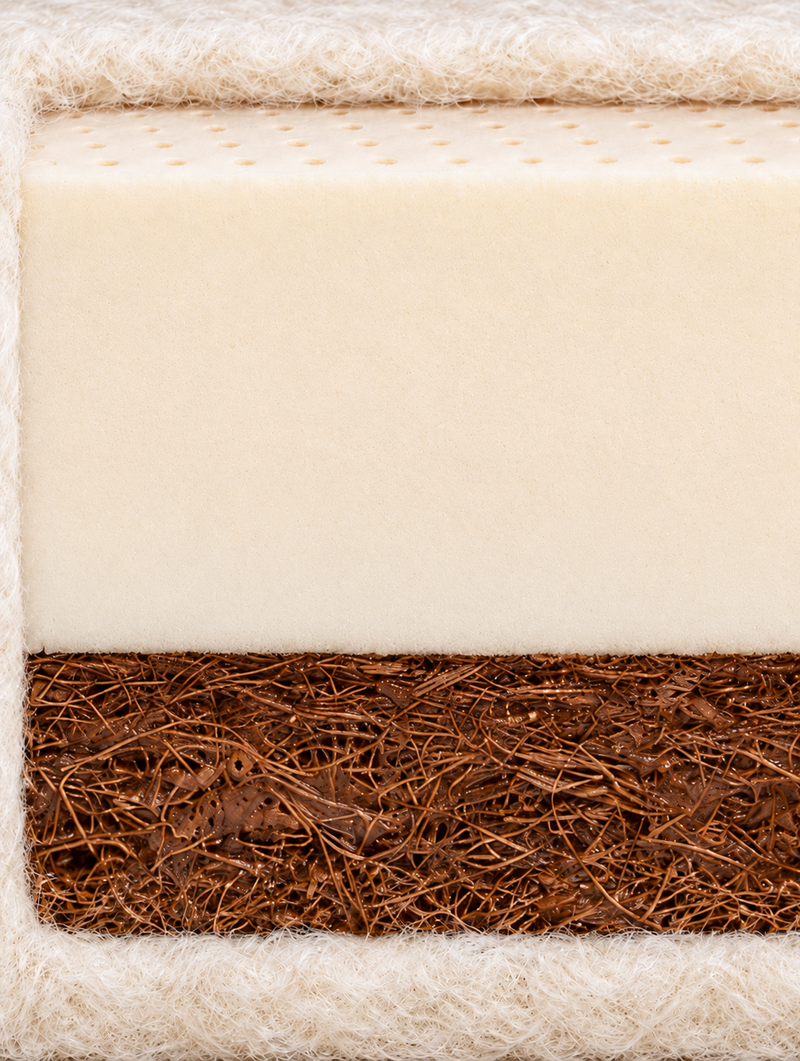 Latex, fibre de coco, laine vierge BIO